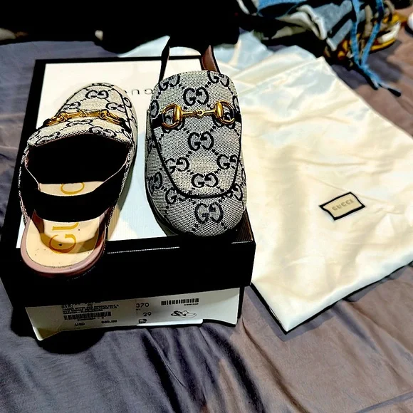 Gucci | Shoes | Gucci Loafers For Kids Size 29 Including  display picture 1